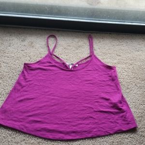 Express cropped tank